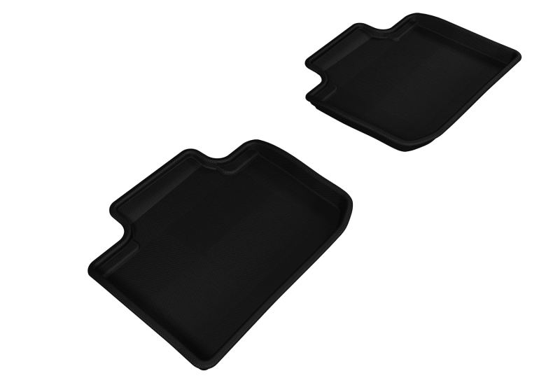 Lexus IS Floor Mats - Rear - 3D MAXpider - Kagu - Black - `14-`20 Lexus IS Floor Mats - Rear - 3D MAXpider - Kagu - Black - `14-`20